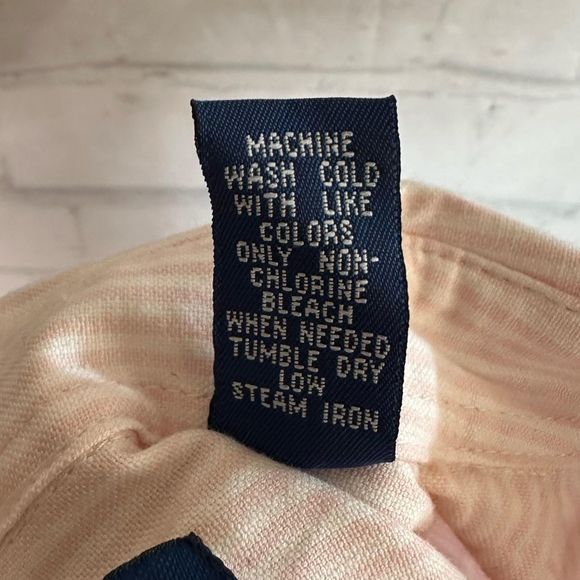 Karen Scott Pink and White Striped Button-Up Shirt, Size PS, NWT - Picture 8 of 8